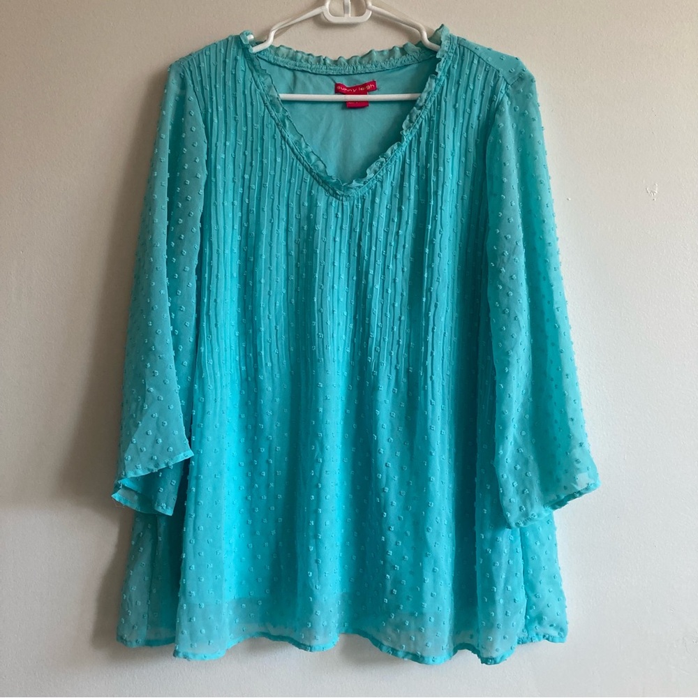3/$35 SUNNY LEIGH boho blouse